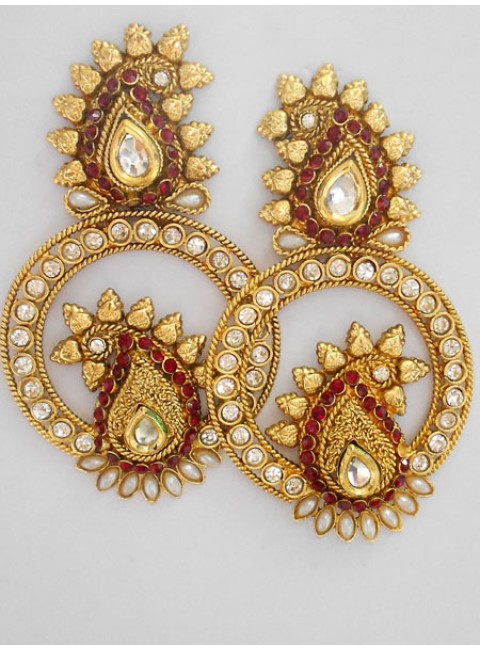 Polki Earrings